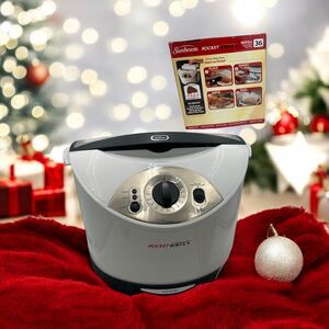 New Sunbeam Rocket Grill 36 Refill Bags + Home Indoor Grill Quick Compact Cooker
